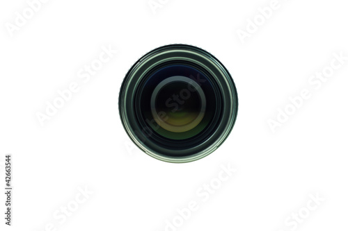 Photo: Black lens Front view of lens Black lens Front view of lens