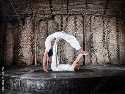 Photo: Acro yoga Acro yoga