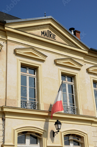 Photo: Ile de France, the city hall of Themericourt Ile de France, the city hall of Themericourt
