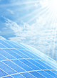 Solar cell installation for energy