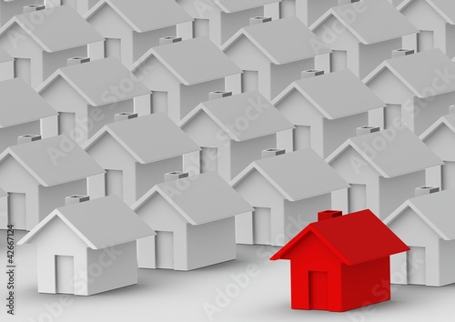 Illustration: Red house Red house