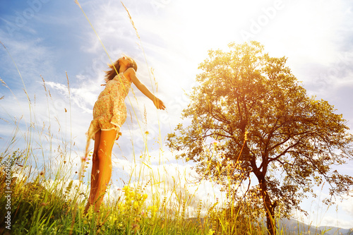 Photo: sunny day and joy of living sunny day and joy of living