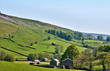 Lush green countryside of the Yorkshire Dales