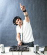 DJ at work