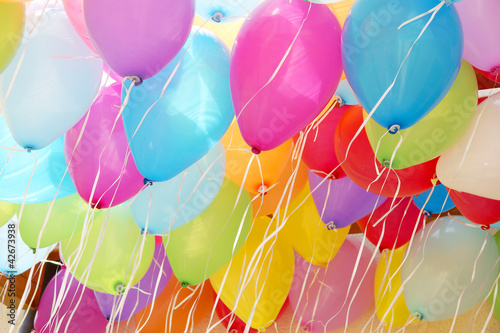 Photo: Luftballons, toy balloons Luftballons, toy balloons