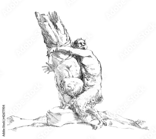 Illustration: Mythology : Faun, Satyre Mythology : Faun, Satyre