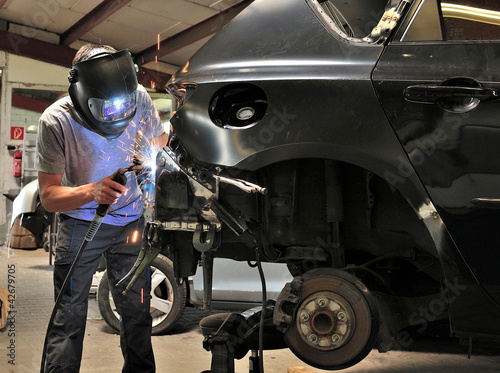 Photo: Car body work Car body work