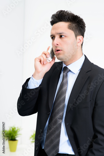 Foto: stressiges telefonat stressiges telefonat