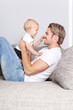mann und baby