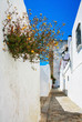 Foto: Street of old Spanish town. Street of old Spanish town.