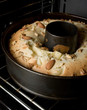 pie in the oven