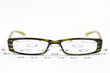Grüne Brille mit Kreistest