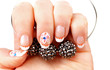 Woman's hand with  manicure