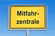 Illustration: Mitfahrzentrale Mitfahrzentrale