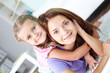 Loving daughter
