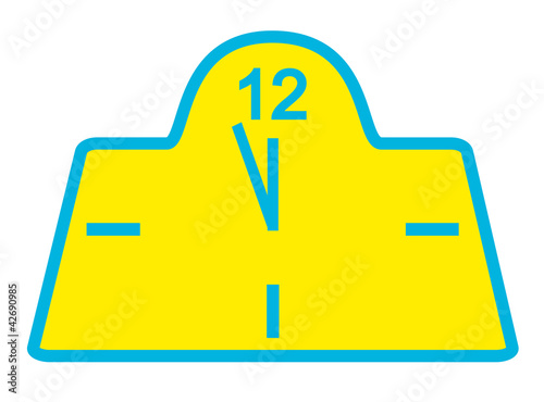 Vector: Watch rectangular. Watch rectangular.
