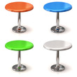 Set of coffee shop table