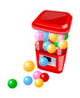 vector icon candy machine