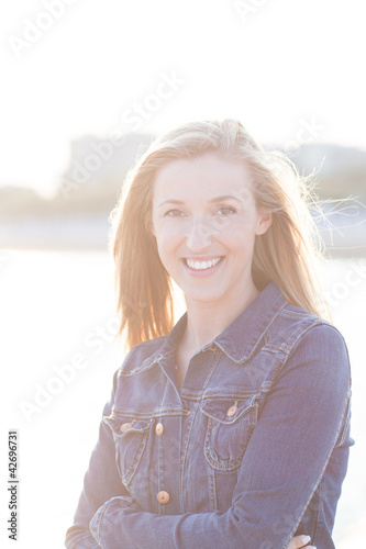 Photo: Glückliche Frau Glückliche Frau