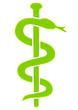 Illustration: arzt_schlange_frontal arzt_schlange_frontal