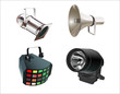 Vektor: colored spotlights colored spotlights