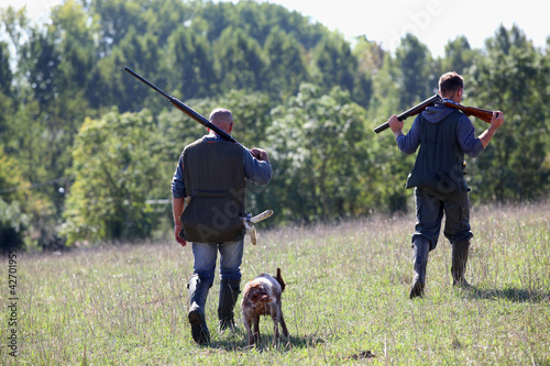 Photo: A pair of hunters A pair of hunters