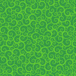 Seamless green swirls pattern, background, wallpaper