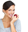 Let her tempt you into a healthy diet