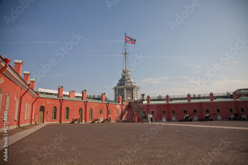 Foto: Sankt Petersburg, Peter und Paul Festung - Paradeplatz Sankt Petersburg, Peter und Paul Festung - Paradeplatz