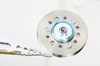 Hard disk drive inside