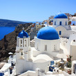 Grèce - Santorin (Eglise à Oia) 