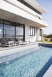 Swimming pool of modern house
