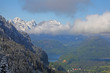 Landscape of Bavarian Alps in Germany,