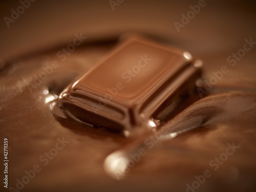 Photo: Melting chocolate Melting chocolate