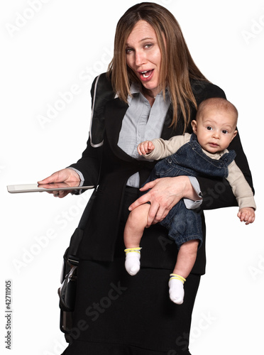 Foto: Businesswoman and Mother Businesswoman and Mother