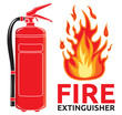 fire extinguisher sign