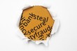 Secure and fraud concept