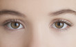 Close up of womanís eyes