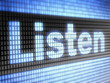 listen
