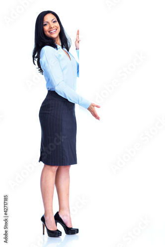 Photo: Beautiful business woman. Beautiful business woman.