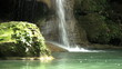 Video: Rain Falls Besides Waterfall In Thailand Jungle Rain Falls Besides Waterfall In Thailand Jungle