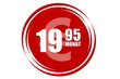 Preis 19,95 rot