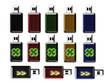 usbflash set vektor