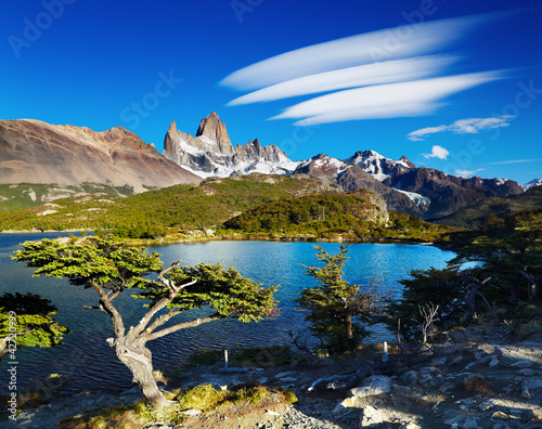 Photo: Mount Fitz Roy, Patagonia, Argentina Mount Fitz Roy, Patagonia, Argentina