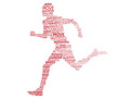Typography runner - concept image