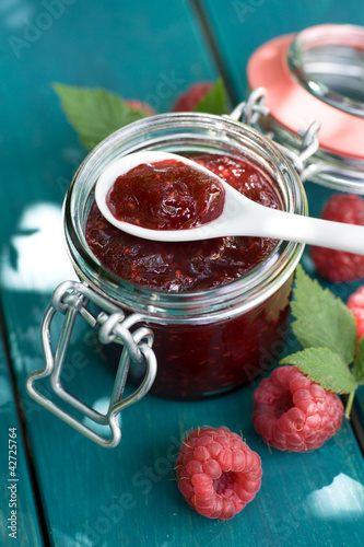 Foto: Himbeermarmelade Himbeermarmelade