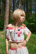 Young women in forest 7