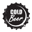 vector beer stamp
