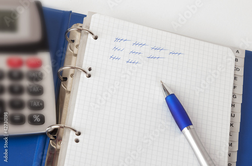 Foto: Buchführung Buchführung