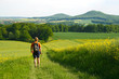 Blick auf die Gleichen bei Göttingen